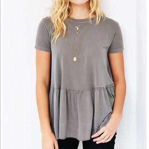 Urban Outfitters Peplum tee